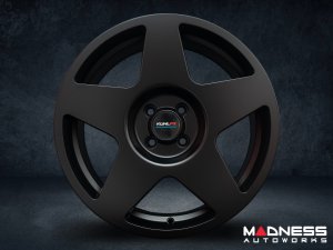 FIAT 500e Gen2 Custom Wheels - KUHLFX - Pista - Satin Black - Set of 4 - 17"